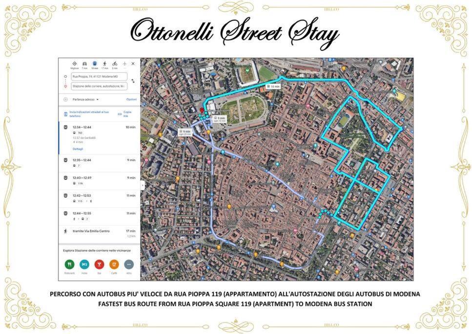 Ottonelli Street Stay- Wifi Fibra Free Tra Storchi & Centro Storico Módena Exterior foto